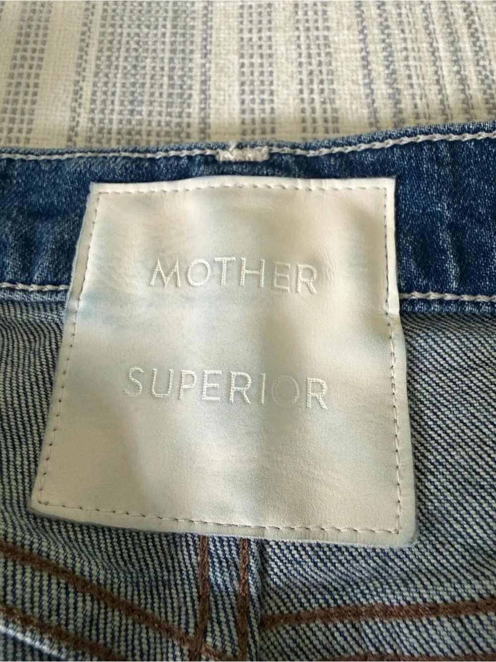 MOTHER Superior the Tomcat Kick Fray Short Playing with Scissors size 27 - Picture 6 of 6